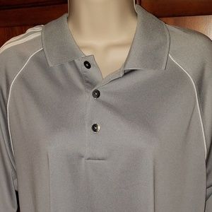 Gray Adidas Golf Shirt